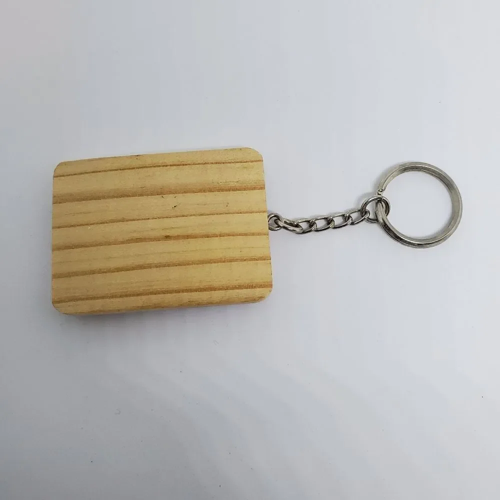 Avon Wooden Teacher Chalkboard Keychain
